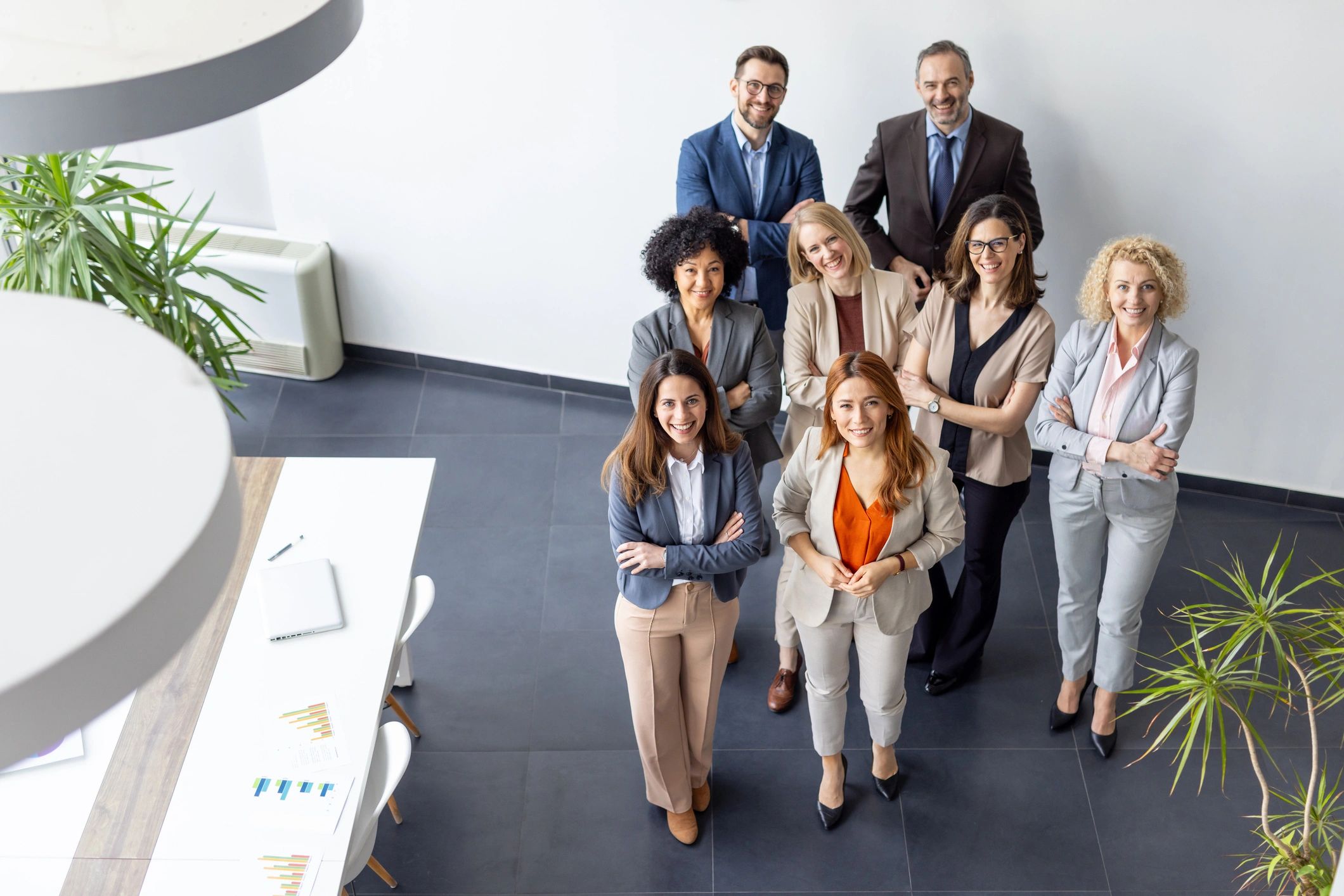 Professional technology team representing custom software expertise